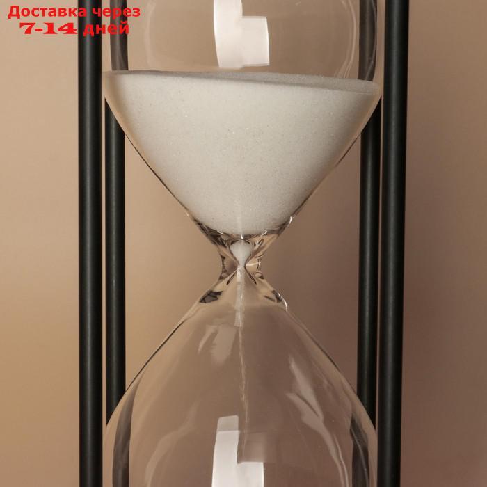 Часы песочные 30 минут, песок белый 9.5х25 см - фото 2 - id-p216015277