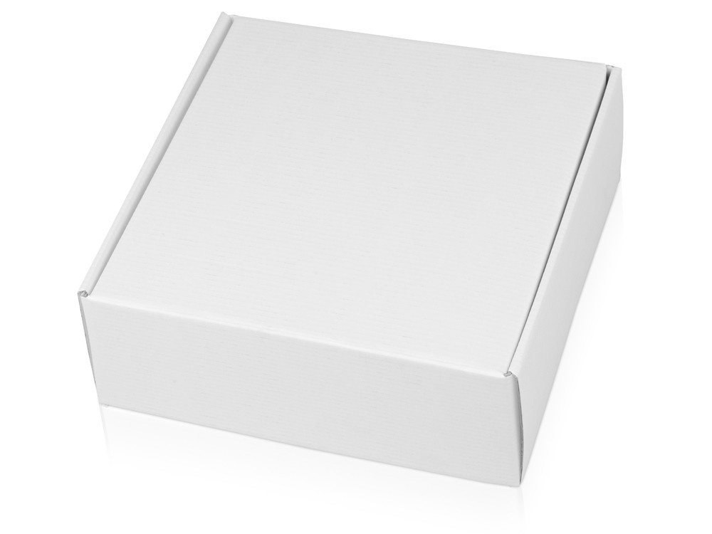 Подарочный набор Cozy с пледом и термокружкой, белый - фото 5 - id-p216155670