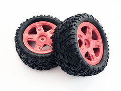 Remo Hobby Колеса в сборе для монстра Remo Hobby 1/16, тюнинг