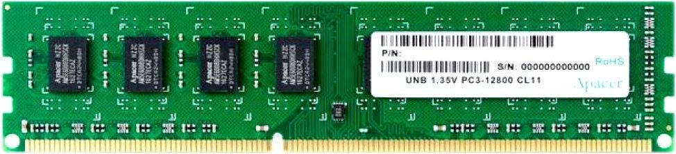 Модуль памяти DDR3L 1600Mhz - 8Gb(1x8Gb) Apacer AU08GFA60CATBGJ - фото 1 - id-p216159795