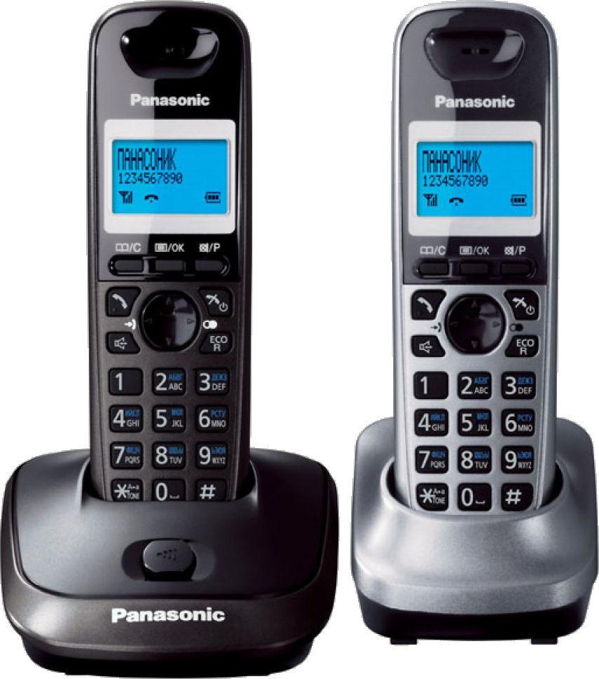 Р/Телефон Panasonic KX-TG2512RU2 + 1 доп. трубка - фото 1 - id-p216157861