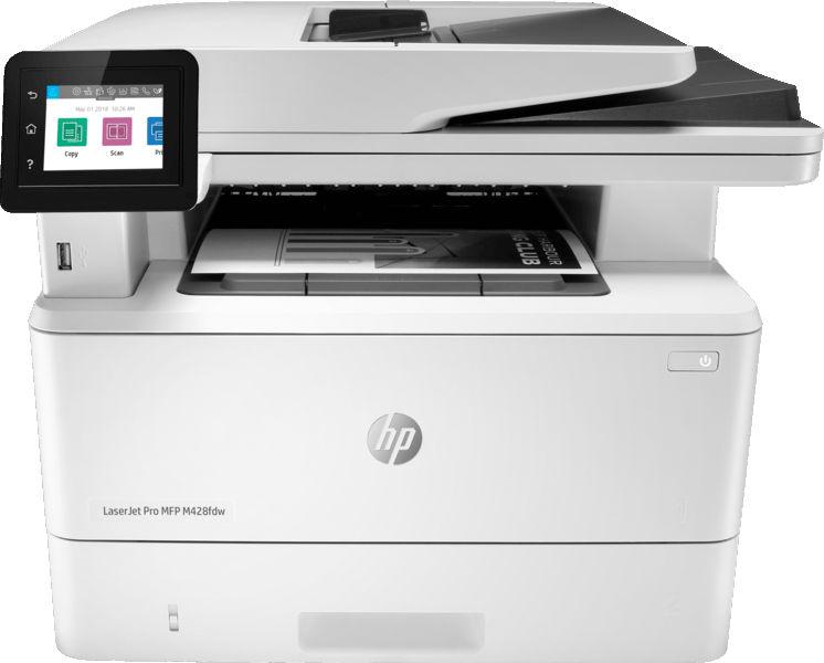 МФУ А4 HP LaserJet Pro M428fdw W1A30A  Wi-Fi, Lan + Факс