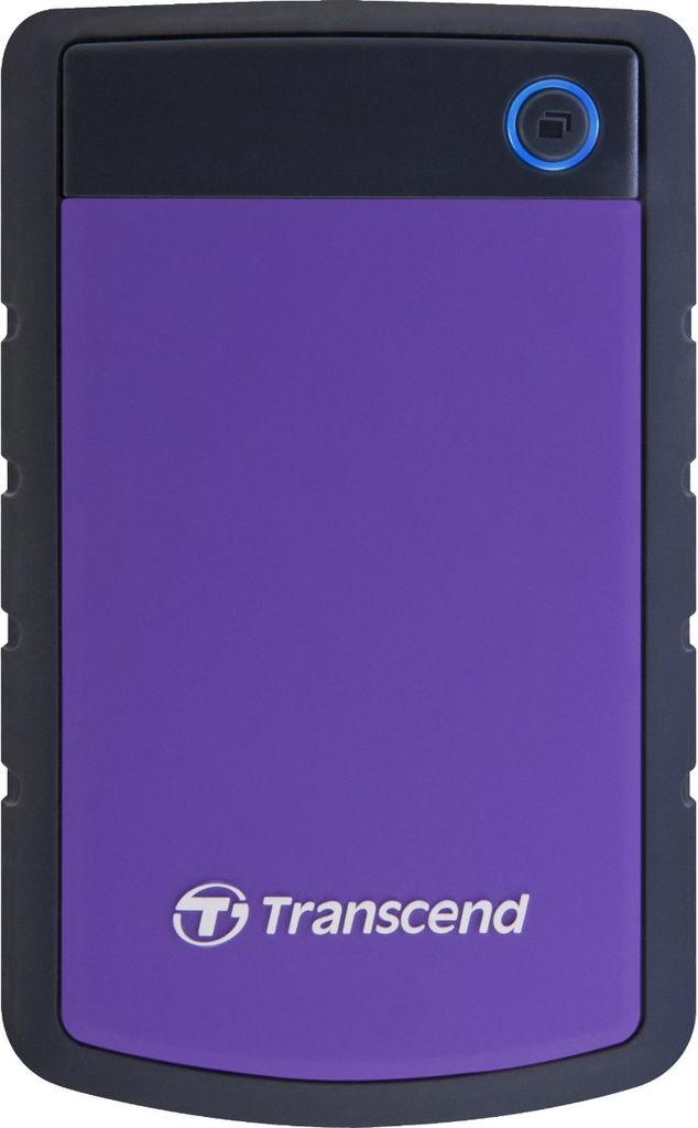 Внешний HDD 2,5 - 1TB Transcend TS1TSJ25H3P; USB 3.0;