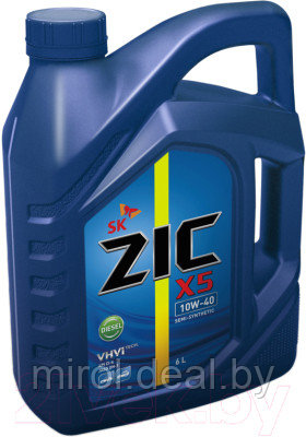 Моторное масло ZIC X5 Diesel 10W40 / 172660 - фото 1 - id-p216165617