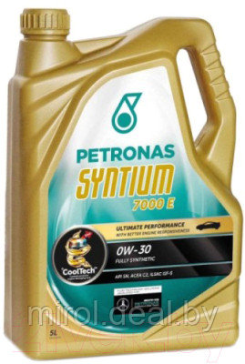 Моторное масло Petronas Syntium 7000 E 0W30 70180M12EU/18555019 - фото 1 - id-p216166125