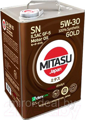 Моторное масло Mitasu Gold 5W30 / MJ-101-6 - фото 1 - id-p216166958