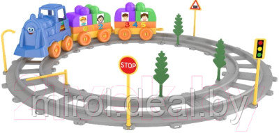 Железная дорога игрушечная Terides Волшебные детали. Поезд / Т6-072 - фото 2 - id-p216169369