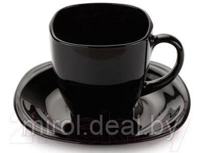 Набор для чая/кофе Luminarc Carine Black P4672 - фото 2 - id-p216168865