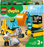 Конструктор LEGO Duplo 10931 Грузовик и гусеничный экскаватор