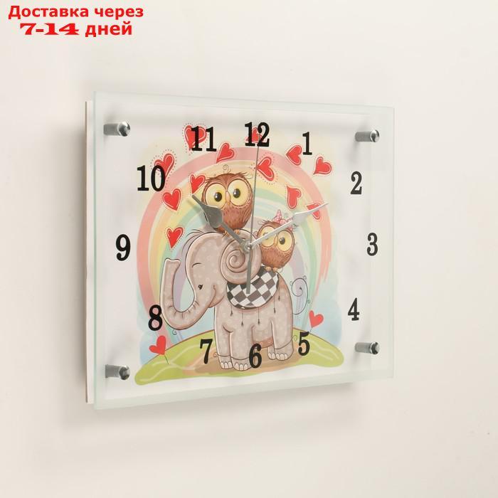 Часы настенные, серия: Детские, "Слоненок", 25 х 35 - фото 2 - id-p216143658