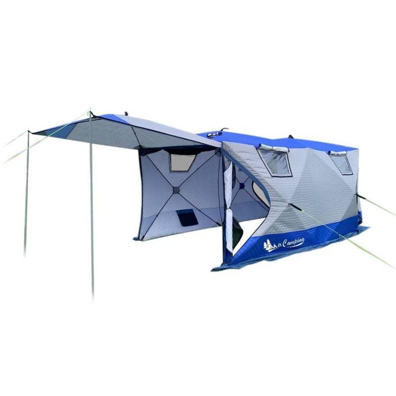 Мобильная баня. Трехслойная палатка куб для зимней рыбалки Mircamping, арт. 2023