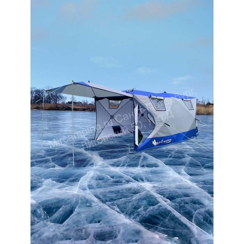 Мобильная баня. Трехслойная палатка куб для зимней рыбалки Mircamping, арт. 2023 - фото 2 - id-p216199264