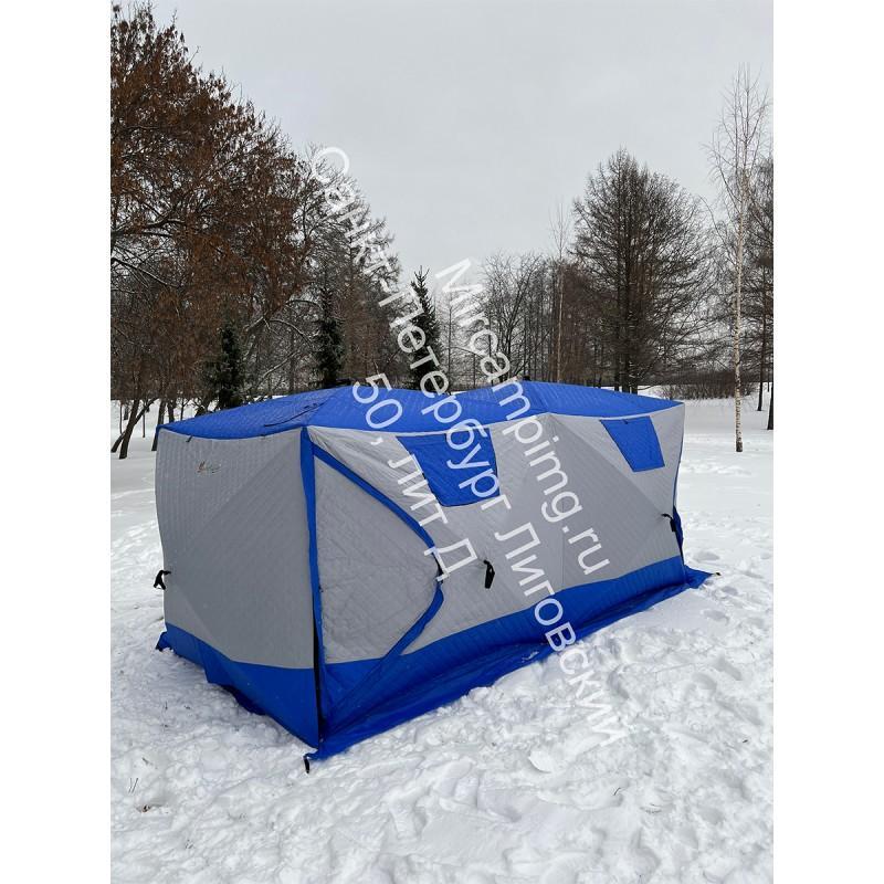 Мобильная баня. Трехслойная палатка куб для зимней рыбалки Mircamping, арт. 2023 - фото 3 - id-p216199264