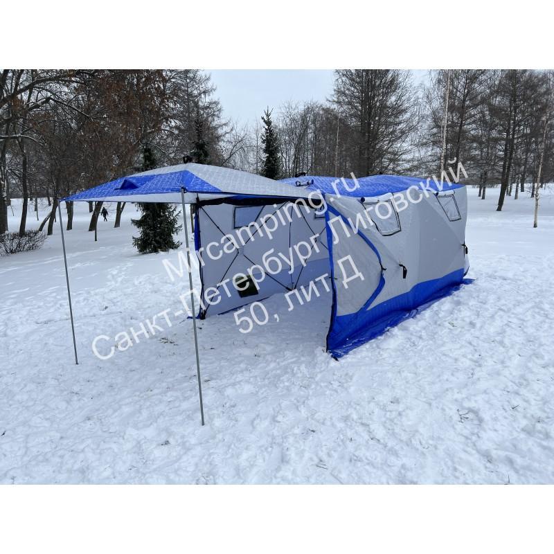 Мобильная баня. Трехслойная палатка куб для зимней рыбалки Mircamping, арт. 2023 - фото 5 - id-p216199264