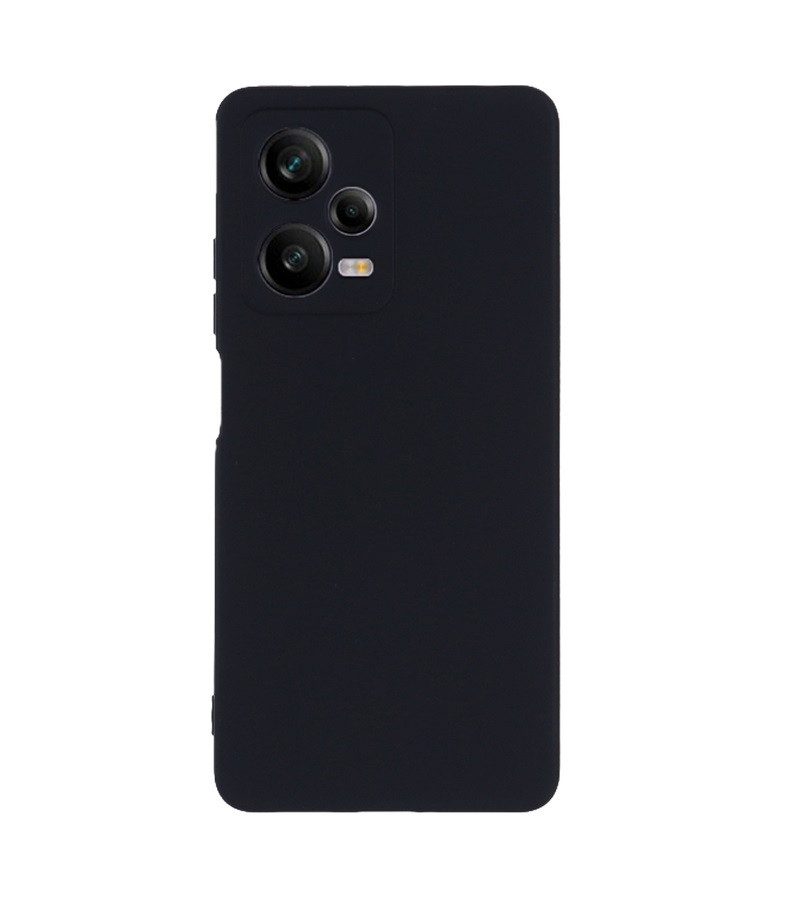 Чехол-накладка для Xiaomi Redmi Note 12 5g / Poco X5 (силикон) черный с защитой камеры - фото 3 - id-p215617617