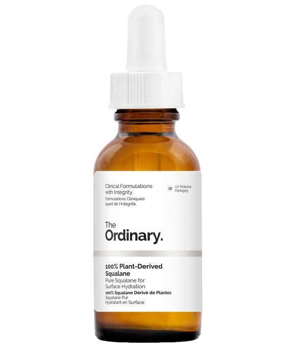 The Ordinary 100% Plant-Derived Hemi-Squalane Oil, 30 ml. ультралёгкое масло для волос и лица