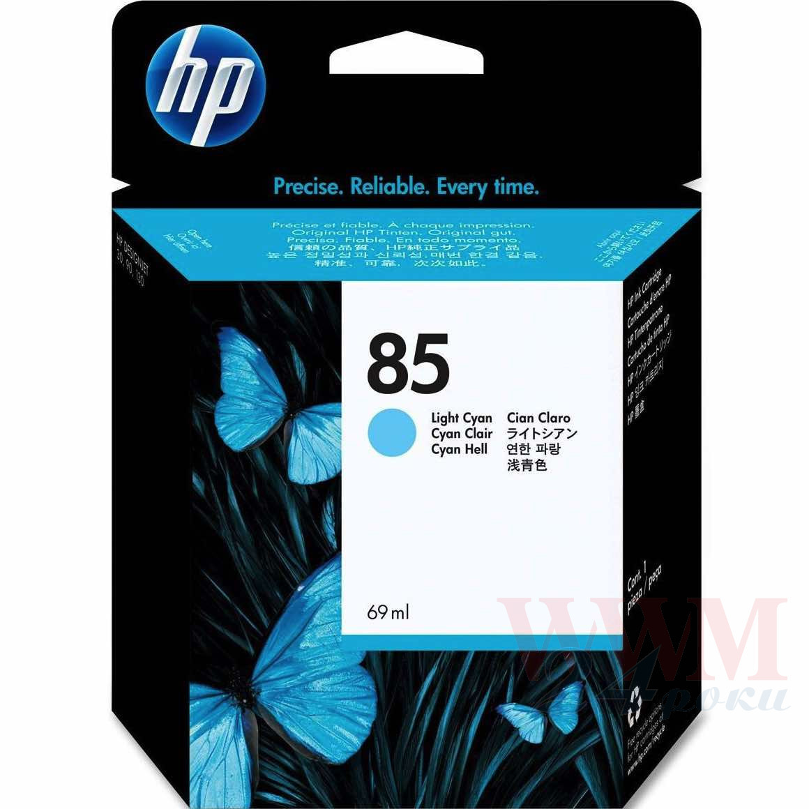 УЦЕНЕННЫЙ Картридж HP 85 C9428A Светло-голубой