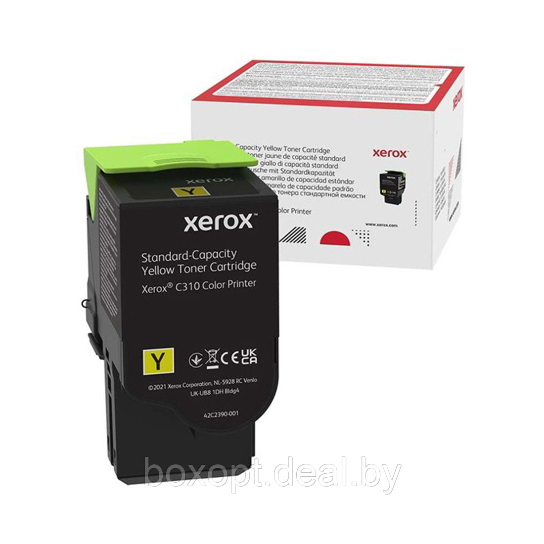 Картридж - тонер Xerox 006R04363 Yellow (Original) - фото 1 - id-p216199906