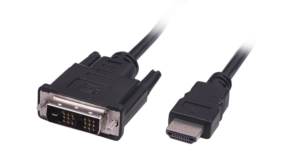 Кабель HDMI - DVI 1.8м - RITMIX RCC-154 - фото 1 - id-p96376549