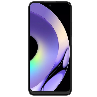 Пластиковый чехол Nillkin Super Frosted Shield Черный для Realme 10 Pro 5G - фото 2 - id-p216199984