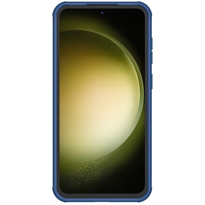 Пластиковый чехол Nillkin Super Frosted Shield Pro Синий для Samsung Galaxy S23 FE - фото 2 - id-p216199994