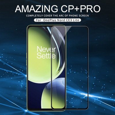 Защитное стекло Nillkin CP+Pro Черное для OnePlus Nord CE 3 Lite - фото 5 - id-p216200017
