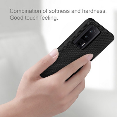 Чехол Nillkin Textured Case Черный для Xiaomi Poco F5 Pro - фото 4 - id-p216200042