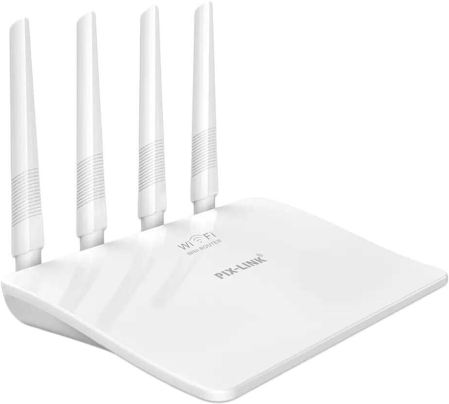 Wi-Fi Роутер Pix-Link LV-WR21Q, 300 Mb/s, 2.4G - фото 1 - id-p216206267