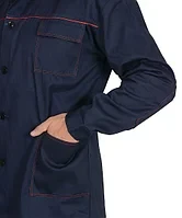 Костюм рабочий Байкал-1 с брюками (цвет темно-синий) - фото 7 - id-p216208902