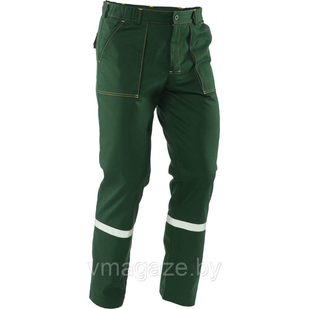 Костюм рабочий Байкал-1 с брюками (цвет зеленый) - фото 6 - id-p216211428