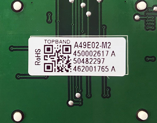 Модуль индикации A49Е02-М2 для холодильника Атлант ХМ-44/45-ND (в сборе панель+ модуль) 730141205601 - фото 3 - id-p216211224