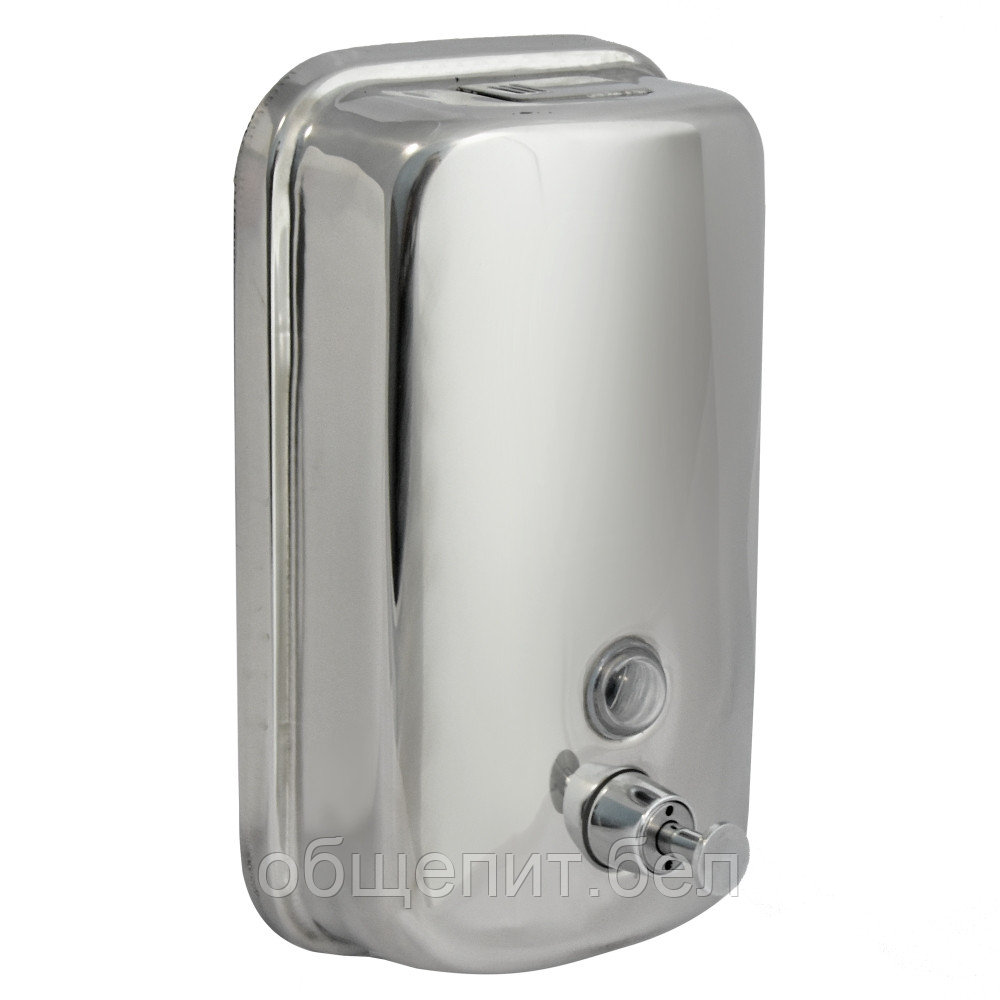 Дозатор для жидкого мыла Solinne ТМ 804 (1000мл) нержавейка, глянец - фото 2 - id-p216212100