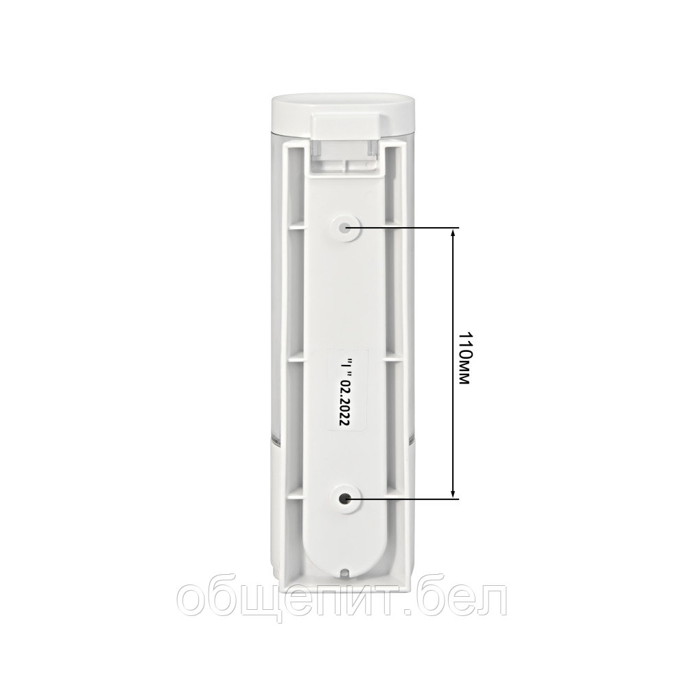 Дозатор (диспенсер) для жидкого мыла Puff-8105 (250мл), белый - фото 9 - id-p216212647
