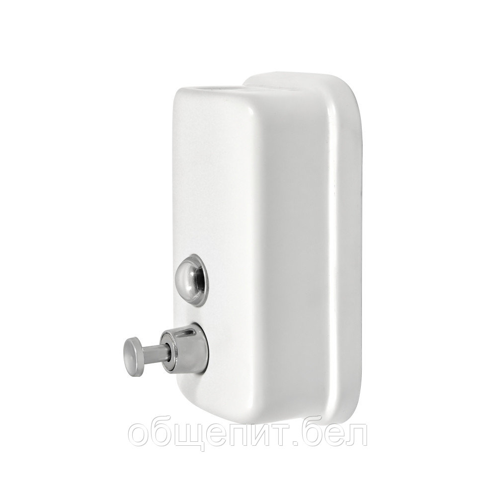 Дозатор для жидкого мыла Puff-8605W нержавейка, 500мл (белый) - фото 3 - id-p216212670