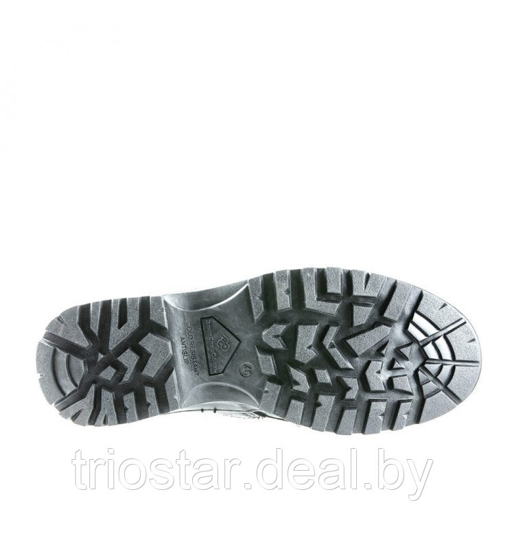 Берцы (ботинки) кожаные 64Л (лето/деми, цвет черный) - фото 3 - id-p216219648