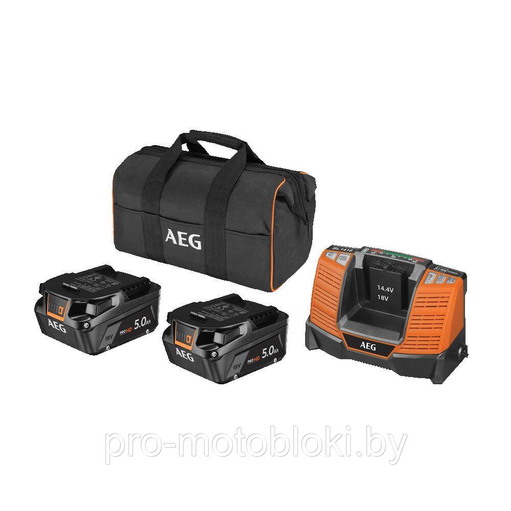 Аккумулятор AEG SETLL1850SHD с зарядным устройством - фото 1 - id-p216219656