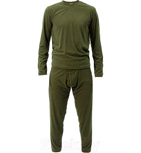 Термобелье Military (комплект кофта и штаны, цвет хаки/олива) 50