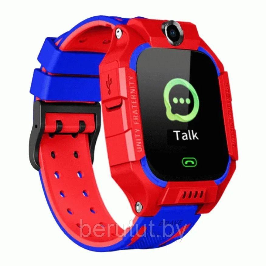 Смарт часы умные детские с GPS с камерой и SIM картой Smart Baby Watch Q19/Z7 - фото 5 - id-p216227494