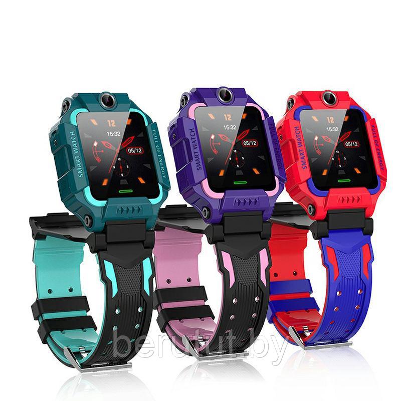 Смарт часы умные детские с GPS с камерой и SIM картой Smart Baby Watch Q19/Z7 - фото 2 - id-p216227494