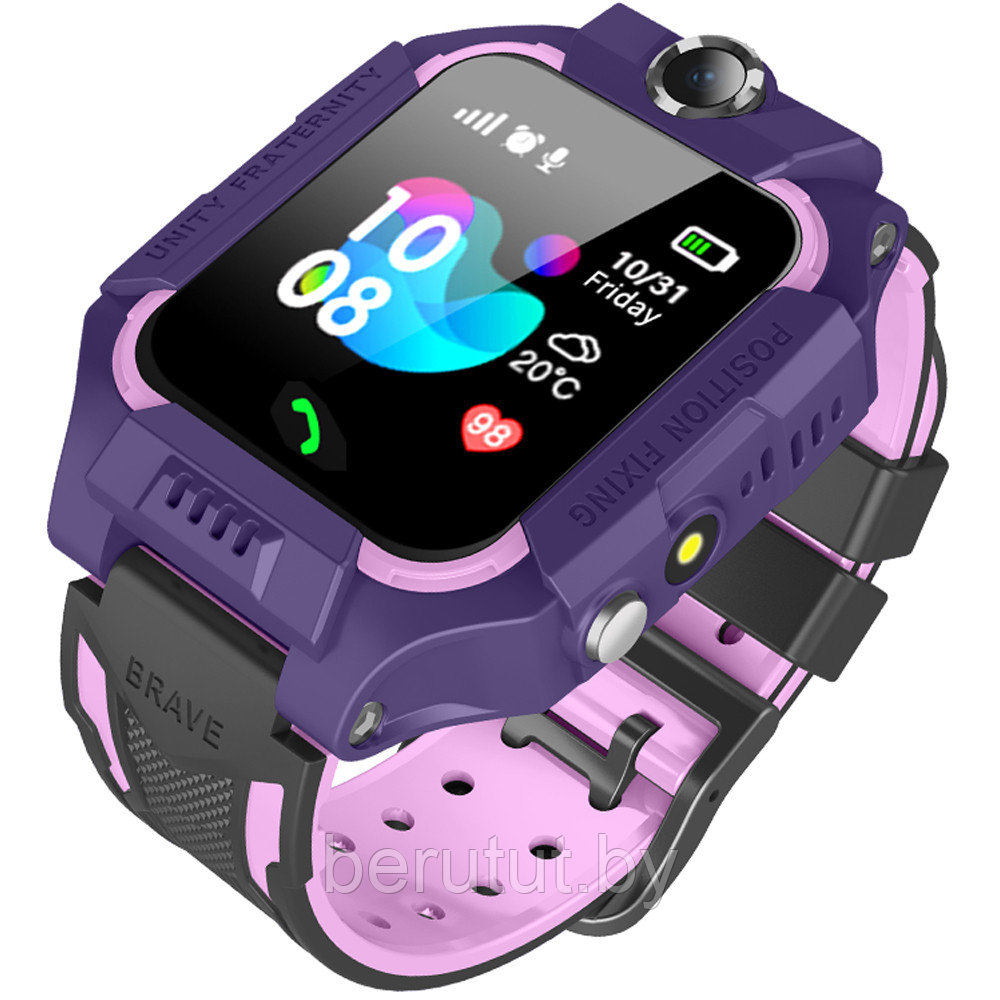 Смарт часы умные детские с GPS с камерой и SIM картой Smart Baby Watch Q19/Z7 - фото 3 - id-p216227494