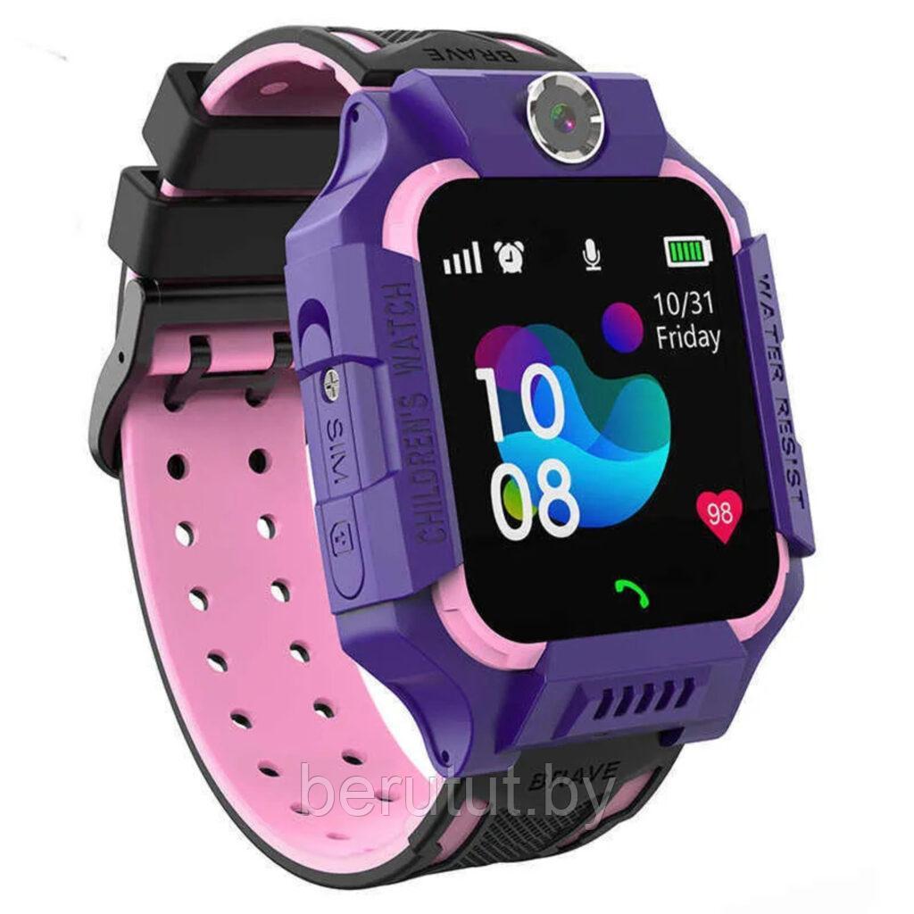 Смарт часы умные детские с GPS с камерой и SIM картой Smart Baby Watch Q19/Z7 - фото 6 - id-p216227494