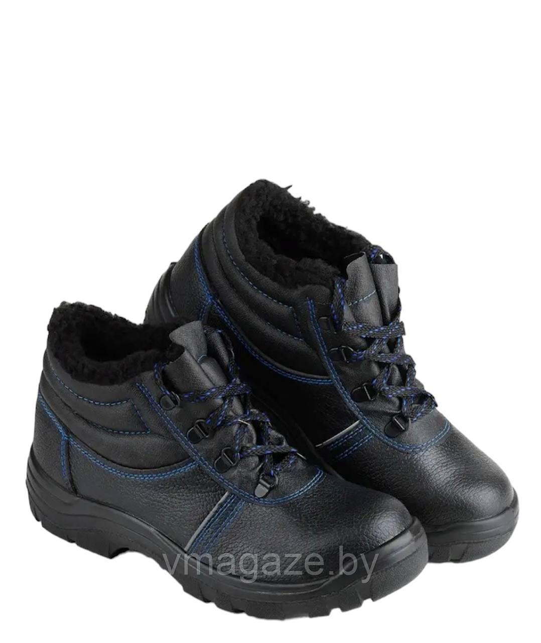 Ботинки рабочие 113М зимние (цвет черный) - фото 2 - id-p216227543