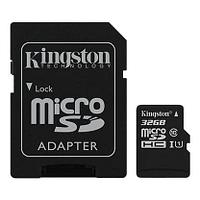 Карта памяти Kingston microSD Canvas Select 32Gb