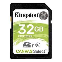 Карта памяти Kingston Canvas Select SD