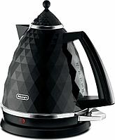 Чайник электрический Delonghi KBJ2001.BK 1.7л. 2000Вт черный (корпус: пластик)