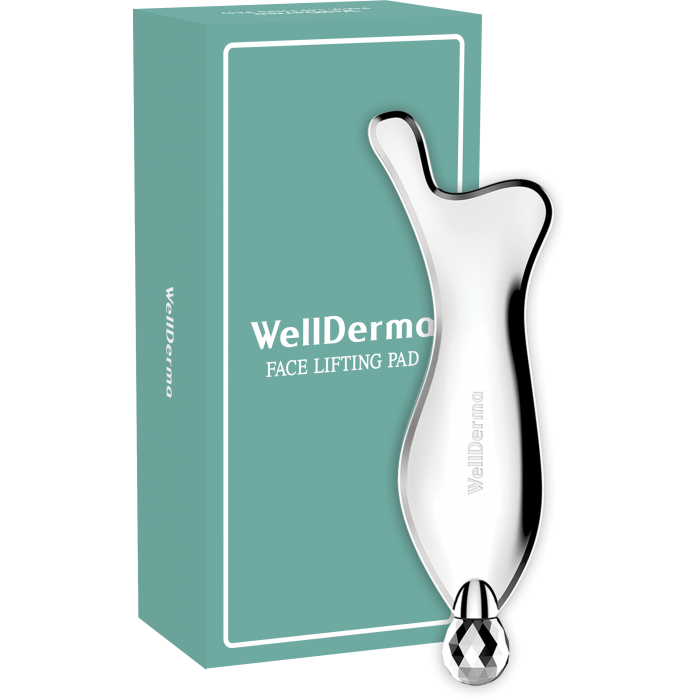 Ручной механический массажер для лица WellDerma Face Lifting Pad - фото 1 - id-p216231165