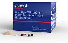 Биологически активная добавка ОРТОМОЛ/ORTHOMOL® Cardio для сердца и сосудов (порошки+таблетки+капсулы) № 30