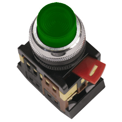 Кнопка ABLFP-22 (зеленая) - фото 1 - id-p30756353