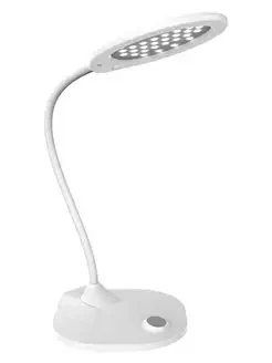 Светильник настольный светодиодный Ritmix LED-610 White 6Вт, 500лм, 6000К, 3ур.яркости,сенс.упр, USB