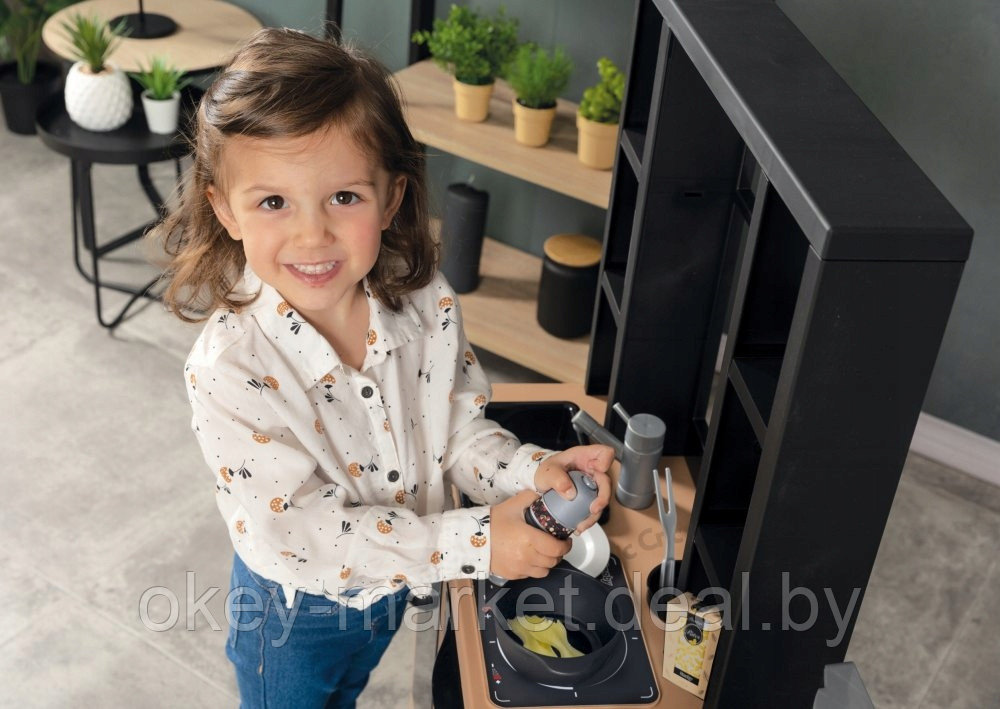 Интерактивная детская кухня Smoby Loft 312600 - фото 6 - id-p216244098